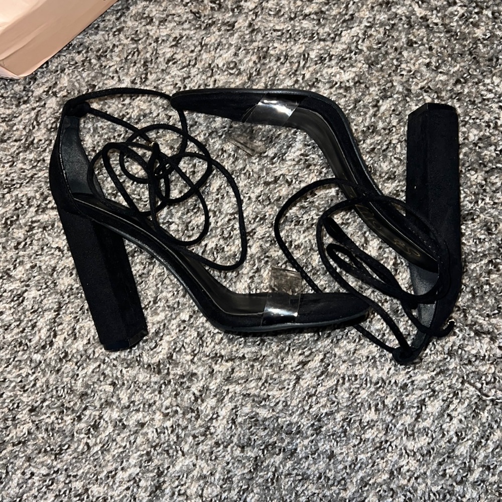 Black heels